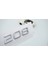 Peugeot 208 Ön Kaput 2022+ Gri Abs Logo Amblem 1