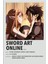 Rollas Store Sword Art Onlıne Anime A4 Boy Poster 3