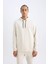 Fit Standart Fit Kapüşonlu Sporcu Sweatshirt D6827AX24AU 4