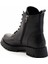 Siyah Hakiki Deri Kadın Bot & Bootie K02028700703 4