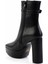 Siyah Kadın Bot & Bootie K02227176009 4