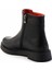 Siyah Hakiki Deri Kadın Bot & Bootie K02717251003 4