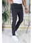 Erkek Gri-Füme Regular Fit Kot Pantolon Likralı Esnek Jean Phantom Jeans 2