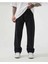 Siyah Baggy Fit Kot Pantolon Geniş Paça Rahat Kesim Normal Bel Oversize Düz Phantom Jeans By Macera 1