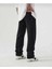 Siyah Baggy Fit Kot Pantolon Geniş Paça Rahat Kesim Normal Bel Oversize Düz Phantom Jeans By Macera 2