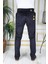 Lacivert Polarlı Kadife Pantolon Esnek Kalın Fitil Klasik Rahat Kesim Yan Cepli Phantom Jeans 3