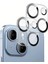 Apple iPhone 15 Uyumlu Şeffaf Çerçeveli Seri Kamera Cam Koruyucu 1