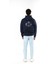 Camp Life Oversize Fit Hoodie Erkek - Lacivert 5