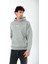 Journey Oversize Fit Hoodie Erkek - Gri 1