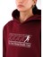 New York Mental Health Club Relaxed Fit Hoodie Kadın - Bordo 5