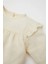 Kız Bebek Bisiklet Yaka Twill Uzun Kollu Gömlek D6234A524WN 2