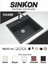 Sınkon Sg 48B 53X56 Granit Antrasit Evye 1