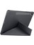 Samsung Galaxy Tab S10 Plus 12,4 Inç Uyumlu Kılıf Üçgen Standlı Kalem Bölmeli Silikon Tablet Kılıfı 5