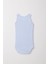 Erkek Bebek Çıtçıtlı Atlet Zıbın Body Jakarlı 9 Ay-3 Yaş, Açık Mavi 2