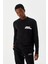 Erkek T-Shirt Uzun Kollu Siyah M500278 2