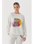 Kadın Sweatshirt Beyaz 72485 3