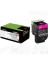 80C8XM0 (808XM) Kırmızı Magenta Orjinal Toner CX510 1