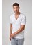 Erkek Kısa Kollu Derin V Yaka T-Shirt 1