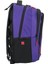 Cepli Su Geçirmez Mor Okul Çantası 3