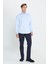 Slim Fit Dar Kesim Klasik Yaka %100 Pamuk Ütü Gerektirmeyen Non-Iron Gömlek 2
