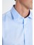 Slim Fit Dar Kesim Klasik Yaka %100 Pamuk Ütü Gerektirmeyen Non-Iron Gömlek 5
