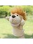 Ağız Açık Aslan Çocuk Peluş Oyuncak Kukla 25 cm (Yurt Dışından) 1