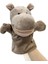 Ağız Açık Hippopotamus Çocuk Peliş Oyuncak Kukla 25 cm (Yurt Dışından) 1