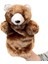 Kahverengi Ayı Çocuk Peluş Oyuncak Kukla 25 cm (Yurt Dışından) 1