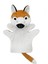 Tilki Ebeveyn Çocuk El Oyuncak Çocuk Peluş Oyuncak Kukla 22 cm (Yurt Dışından) 1