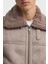 Süet Logolu Regular Fit Mono Yaka Mont Erkek Mont 6DZB03 ZE1FZ 17AC 4
