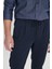 Slim Fit Dar Kesim Beli Bağlamalı Yan Cep Esnek Casual Pantolon 4