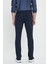 Slim Fit Dar Kesim Beli Bağlamalı Yan Cep Esnek Casual Pantolon 5