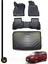 Fiat Doblo 2 2010-2018 Arası Birebir Uyumlu 3D Paspas + Bagaj Havuzu İkili Set 1