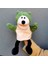 Yeşil Kirpi Hayvan Rol-Play El Kuklası Peluş Oyuncak Çocuklar Için 28CM (Yurt Dışından) 1