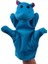 Su Aygırı Beş Parmaklı Eldiven Kuklası Peluş Oyuncak Çocuk Hediyesi 20CM (Yurt Dışından) 1
