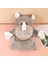Gergedan Rol Yapma Çocuk Konfor El Kuklası Peluş Oyuncak 25CM (Yurt Dışından) 1