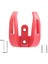 Evrensel Ön Kanca Askı Elektrikli Scooter Xiaomi 1 S/pro2 Kask Çift Pençe Çanta Kavrama Scooter Kolu Kanca Kırmızı (Yurt Dışından) 1