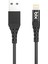 BX-IP01C Güçlendirimiş Apple Lightning Şarj ve Data Kablosu Siyah 1 Metre 1
