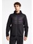 Erkek Fermuarlı Kapüşonlu Sweatshirt 24N-1138 1