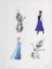 Elsa Frozen Mini Çocuk Geçici Dövme El,kol,bilek,göğüs Dövme,tattoo 1