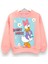 Daisy Duck Karakterli Papatya Desenli Kız Çocuk Sweatshirt Takım 2
