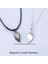 Çiftlere Özel Mıknatıslı Kolye 2li Kalpli Model 3