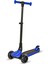 Lisanslı L3 Kolay Katlanabilir Işıklı Orta Gövde ve Işıklı Tekerlekli Çocuk Scooter Mavi 6