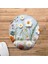 Çiçek Desenli Floral Bilek Destekli Mousepad Model 1 - Oval 2