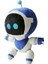 Astro Bot Peluş Uzay Robot Oyunu Periferik Bebek Robot Peluş Oyuncak (Yurt Dışından) 2