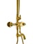 Dıamond Classic Gold Yağmurlama Banyo Bataryalı Duş Seti 2