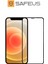 Apple iPhone 12 Tam Kaplayan Toz Filtreli Ekran Koruyucu Cam 1