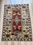 69X132 cm Küçük Boy El Dokuma Çiçek Desenli Kilim Tribal Şekiller Sonbahar Renkleri 1