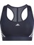Performance Hc7890 adidas Powerreact Training Medium-Support 3-Stripes Bra 1