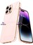 iPhone 15 Pro Max Uyumlu Kılıf Kamera Korumalı Arkası Renkli Kenarları Parlak Dore Tasarım Kapak 1